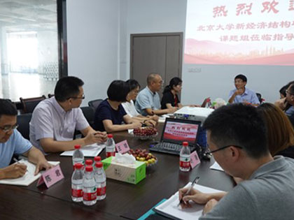 Il New Structural Economics Research Institute dell'Università di Pechino e la sua delegazione si sono recati a Chengbang Hi-Tech, una filiale del Gruppo, per svolgere un'indagine speciale